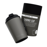 Reusable Cup | Camino | Slate | Stainless Steel | 340ml/12oz Made By Fressko Coffee cup