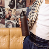 Drink Bottle | Core | Espresso | Stainless Steel | 1L / 34oz Made By Fressko Drink Bottle