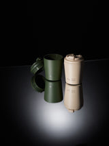 Reusable Cup | Piccolo | Khaki | Ceramic | 120ml/4oz Made By Fressko Coffee cup