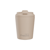 Reusable Cup | Piccolo | Oat | Ceramic | 120ml/4oz Made By Fressko Coffee cup
