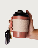 Premium Italian Leather Sleeve | Bino | Oat MBF AUS Leather Sleeve