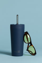 Tumbler | Venti | Denim | Ceramic | 600ml/20oz MBF AUS Tumbler